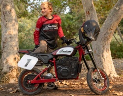Moto électrique Indian eFTR Jr