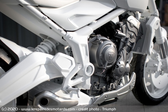Cadre de la Triumph Trident