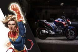 Yamaha Fazer 250 Captain Marvel
