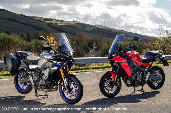 Yamaha Tracer 9 GT et Tracer 9