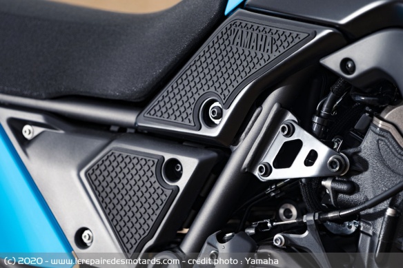 Les pads de protection de la Rally Edition
