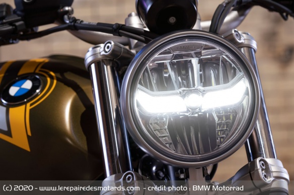 Les R nineT optent pour un phare à LED