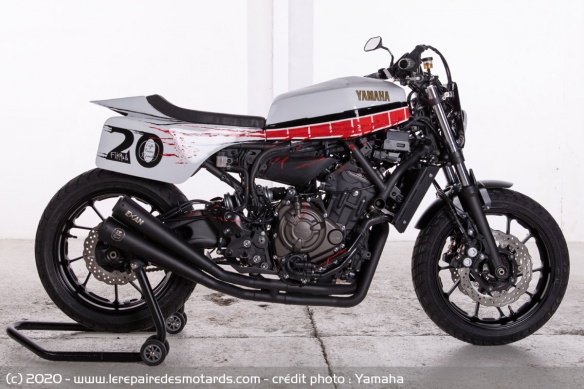 XSR700 Red Tail d'Alex et Claudio Monge XSR700 Red Tail d'Alex et Claudio Monge