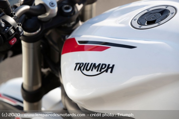 Réservoir de la Triumph Street Triple S