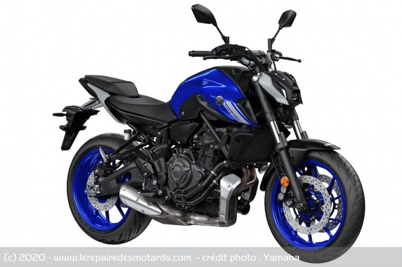 Roadster Yamaha MT-07 Icon Blue