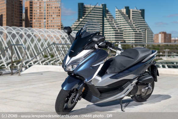 L'actuel Honda Forza 300