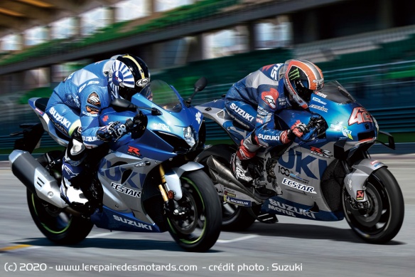 La GSX-R 1000 R et la GSX-RR La GSX-R 1000 R et la GSX-RR