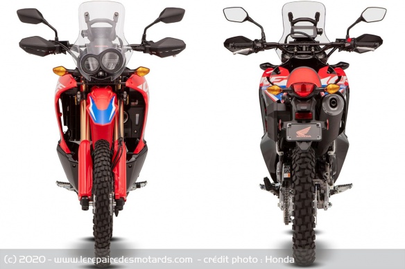 Contrairement à la CRF300L, Honda n'importera pas la Rally en France