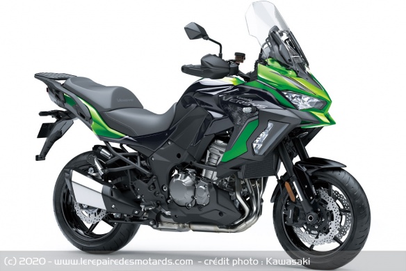 La Versys 1000 S est déclinée dans deux coloris