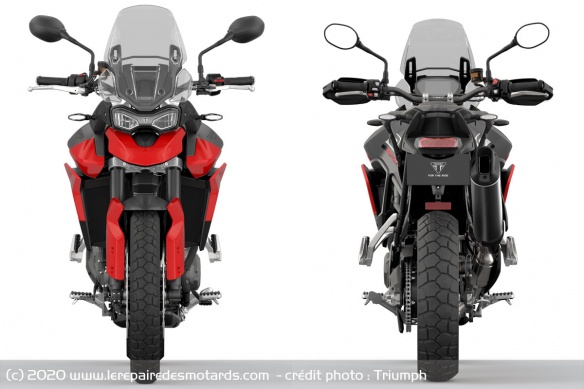 Trail Triumph Tiger 850 Sport Trail Triumph Tiger 850 Sport