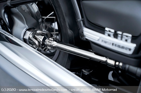 Transmission par arbre de la BMW R 18