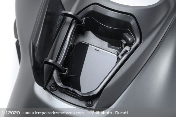 Vide-poche de la Ducati Multistrada V4 S