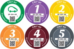 Crit'Air : les vignettes s'étendent aux vendeurs et loueurs - Crédit : www.ecologique-solidaire.gouv.fr
