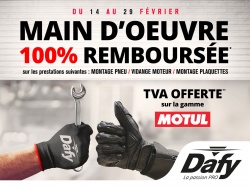 Promo : Dafy rembourse la main d'oeuvre
