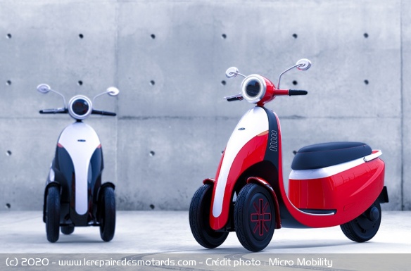 Scooter électrique 3-roues Microletta