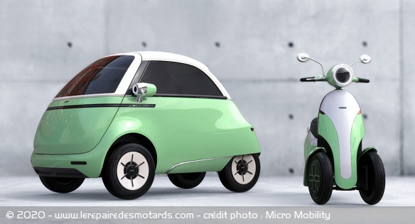 Les Microlino 2.0 et Microletta