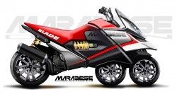 Le scooter trois-roues... en ligne