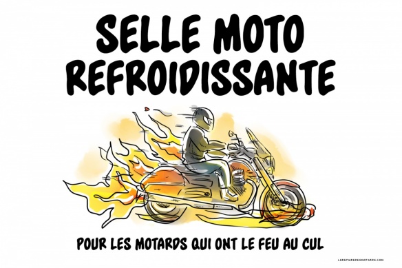 La selle froide pour ceux qui ont le feu au cul