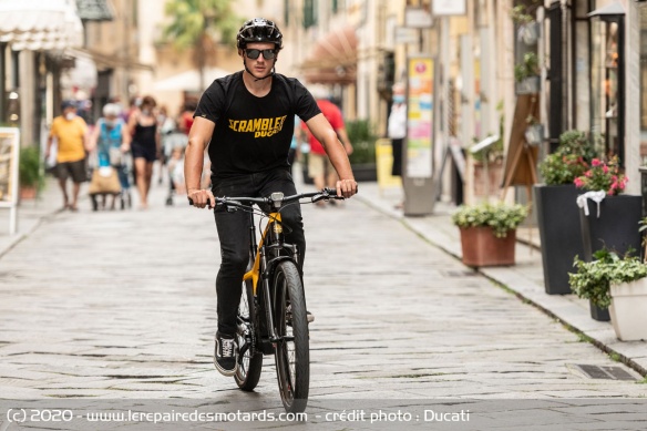 Vélo électrique Ducati e-Scrambler
