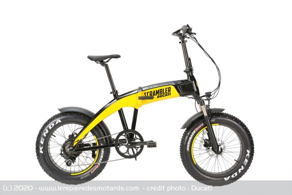 Vélo électrique pliable Ducati Scrambler SCR-E