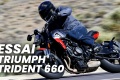 Essai roadster Triumph Trident 660