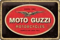 Plaques métal moto rétro