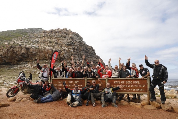 Voyage moto en Honda Africa Twin
