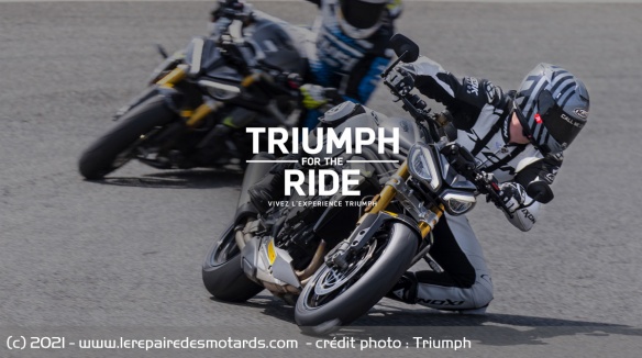 Triumph emmène les motards en Ride