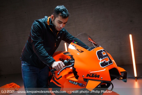 Danilo Petrucci fait son arrivée dans l'équipe KTM