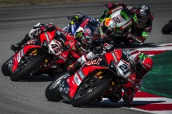 WSBK : Rinaldi s'impose après drapeau rouge - Crédit photo : Ducati