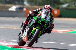 WSBK : Rea en Superpole à Magny-Cours - Crédit photo : Kawasaki