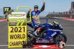 Aegerter Champion du Monde Supersport - Crédit photo : Yamaha Racing