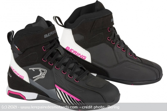 Baskets moto Bering Lady Tiger