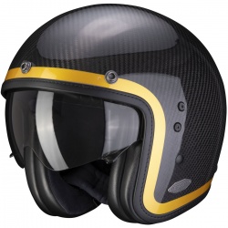 Casque jet Scorpion Belfast Carbone Lofty