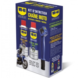 Kit entretien chaine moto WD-40