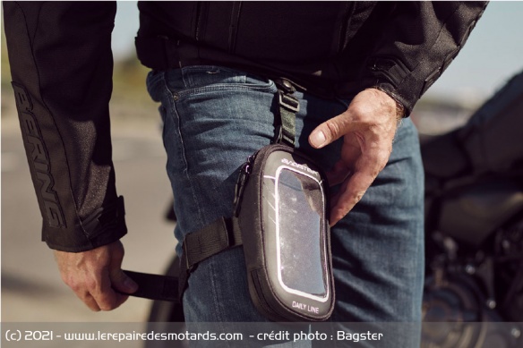 La D-Line Smart se porte à la cuisse ou à l'avant-bras