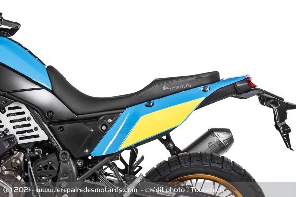 La selle est proposée dans trois hauteurs La selle est proposée dans trois hauteurs