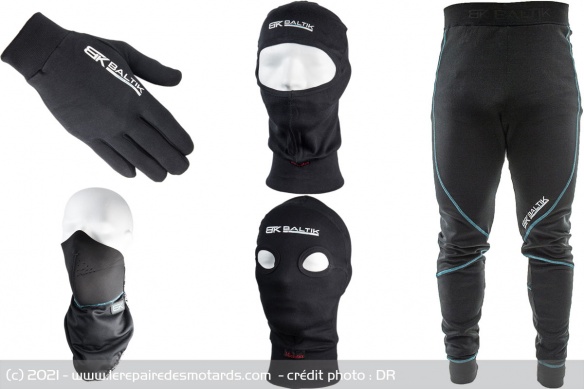Sous-vêtements moto hiver Baltik Microtek