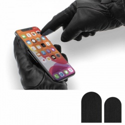 Un sticker tactile pour gant moto