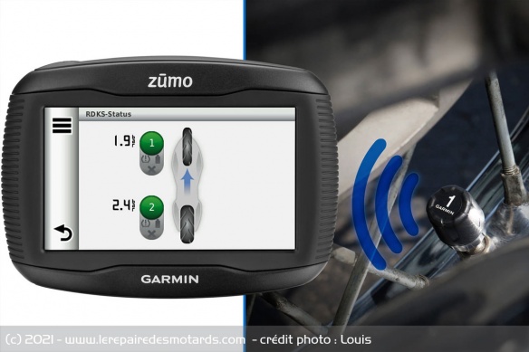 Valves TPMS pour Garmin Zumo Valves TPMS pour Garmin Zumo