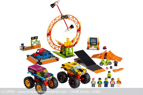 L'arène des cascadeurs (60295) des LEGO City Stuntz