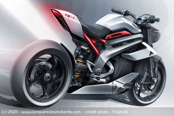 La prototype TE-1 est très inspiré par la Speed Triple