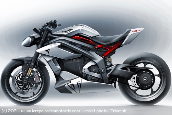 La prototype électrique Triumph TE-1