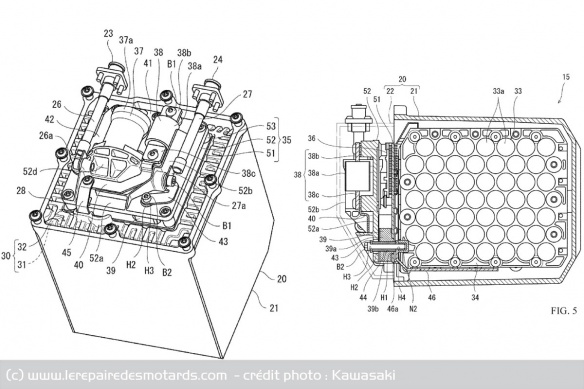 Le constructeur d'Akashi détaille la batterie de sa moto hybride Le constructeur d'Akashi détaille la batterie de sa moto hybride