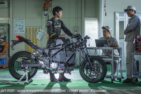 L'électrique devrait devenir la norme chez Kawasaki d'ici 2035