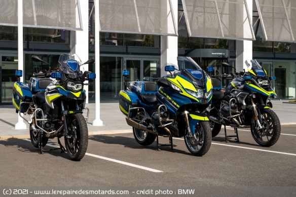 La gendarmerie en BMW F750GS, R1250Rt et R1250GS