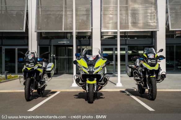 La police en BMW F750GS, R1250Rt et R1250GS