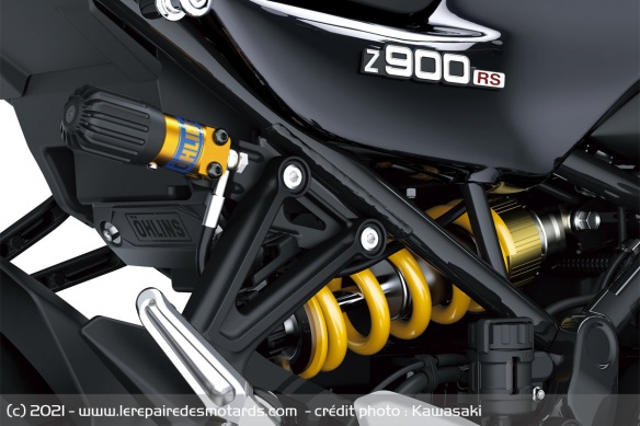 La Z900RS SE reçoit un amortisseur Öhlins S46 La Z900RS SE reçoit un amortisseur Öhlins S46