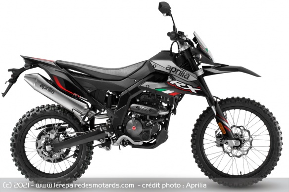 Aprilia RX 125 2021 Silver Speedway Aprilia RX 125 2021 Silver Speedway