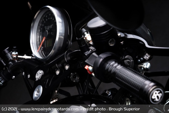 Le compteur de la Brough Superior S.S.100